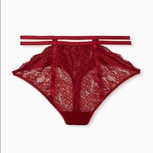 Torrid Red Thong Panty